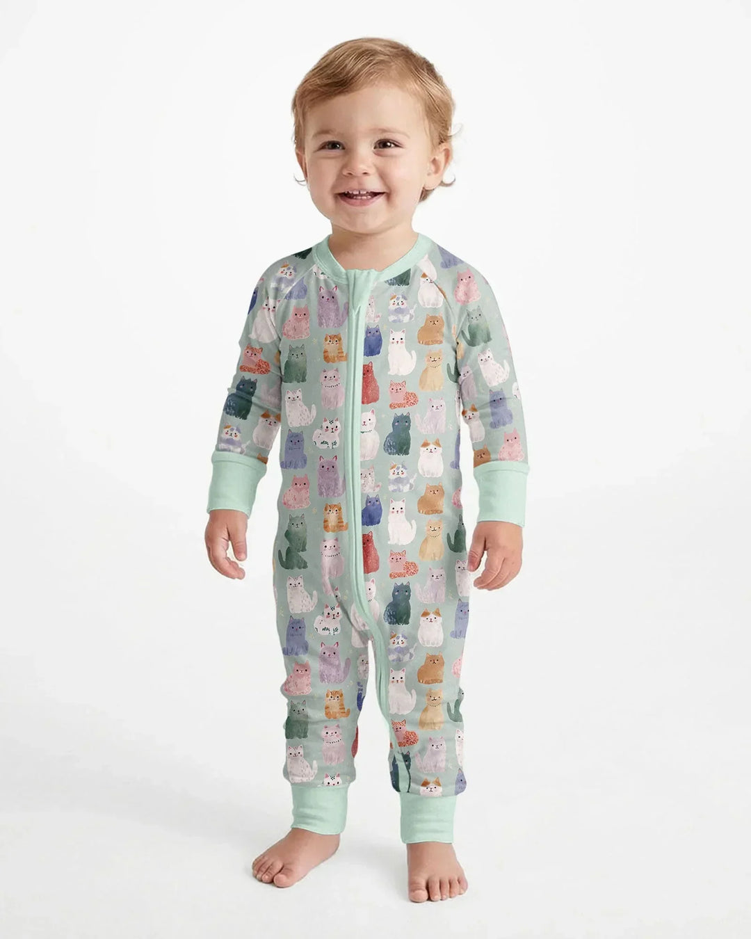 Gerippte Babykleidung mit individuellem Foto - Weich &amp; Skizzenhaft
