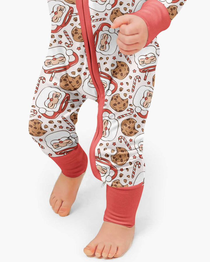 Santa's Cookie Break Bamboo Convertible Zippy