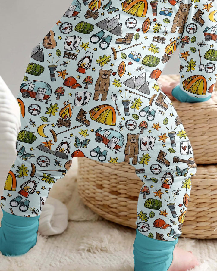 Funny Camper Family Matching Bamboo Convertible Zippy