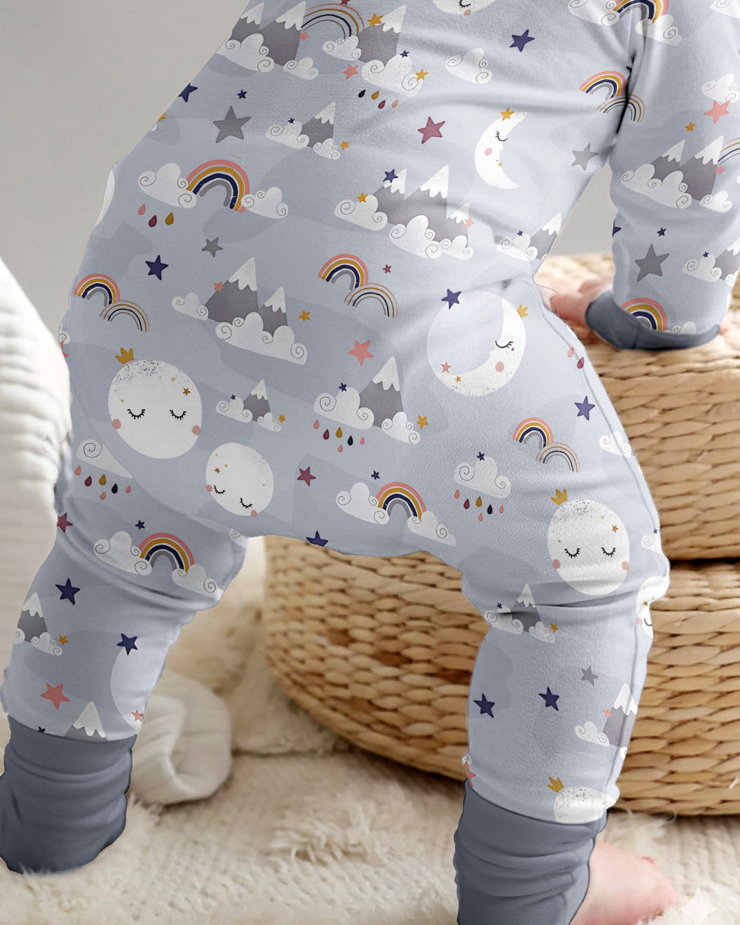 My Grandma Loves Me To The Moon And Back Bamboo Convertible Zippy