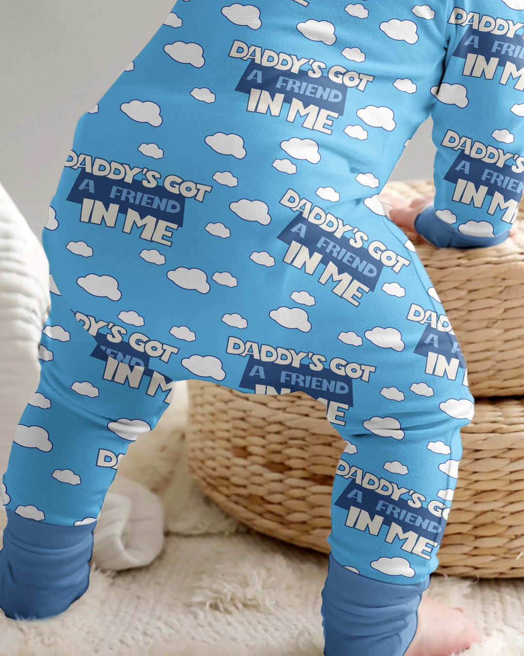 Gerippte Babykleidung mit individuellem Foto - Weich &amp; Skizzenhaft