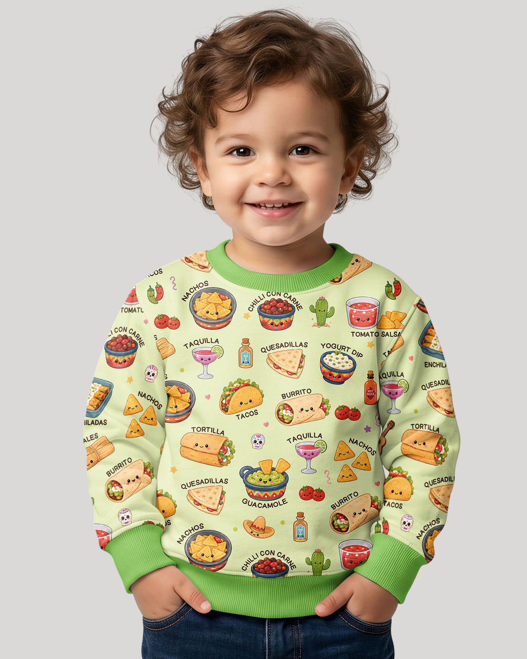 Sweatshirt mit Rundhalsausschnitt aus Bambusfaser