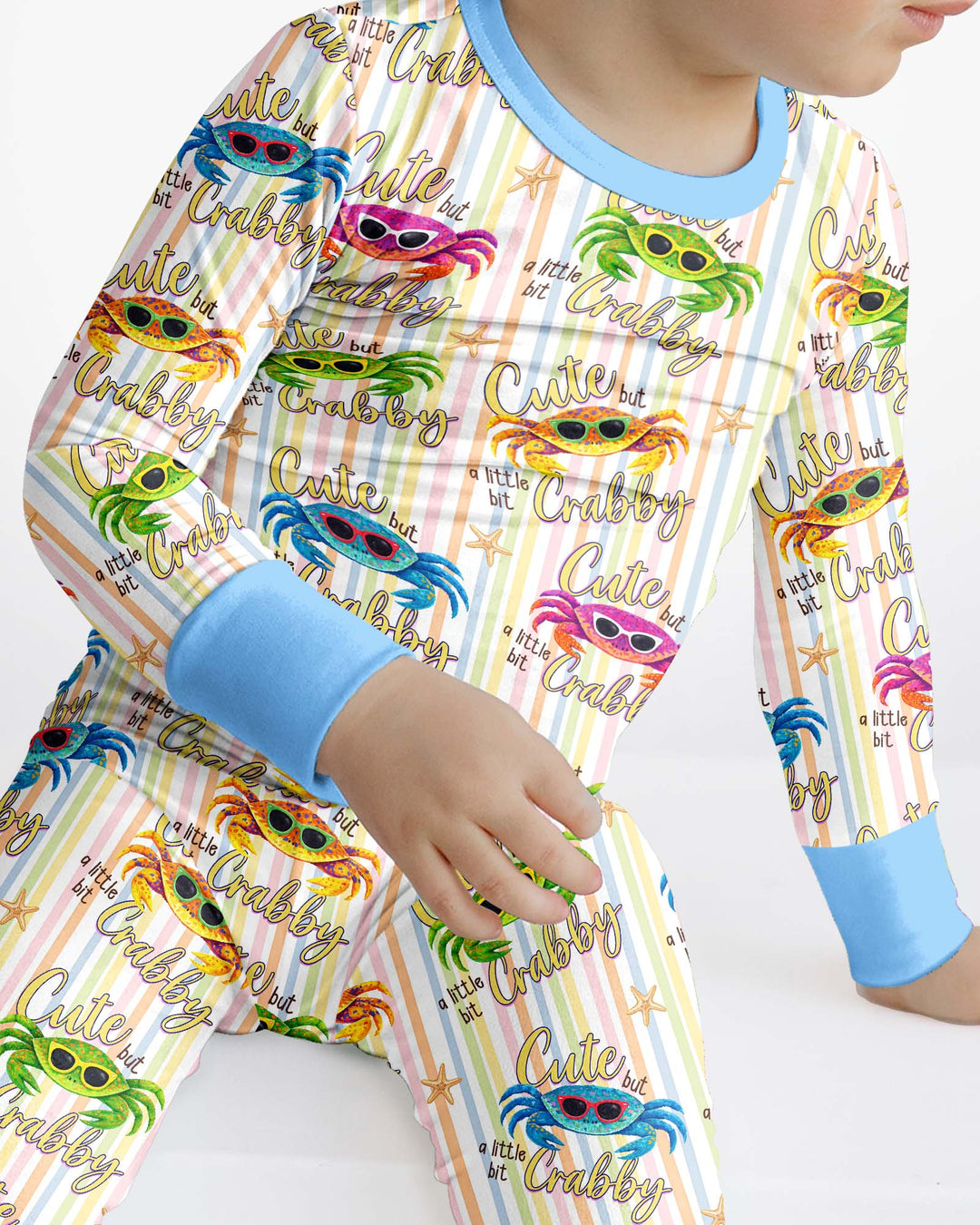Conjunto de pijama de dos piezas de bambú con mangas largas, plantilla PERSONALIZADA