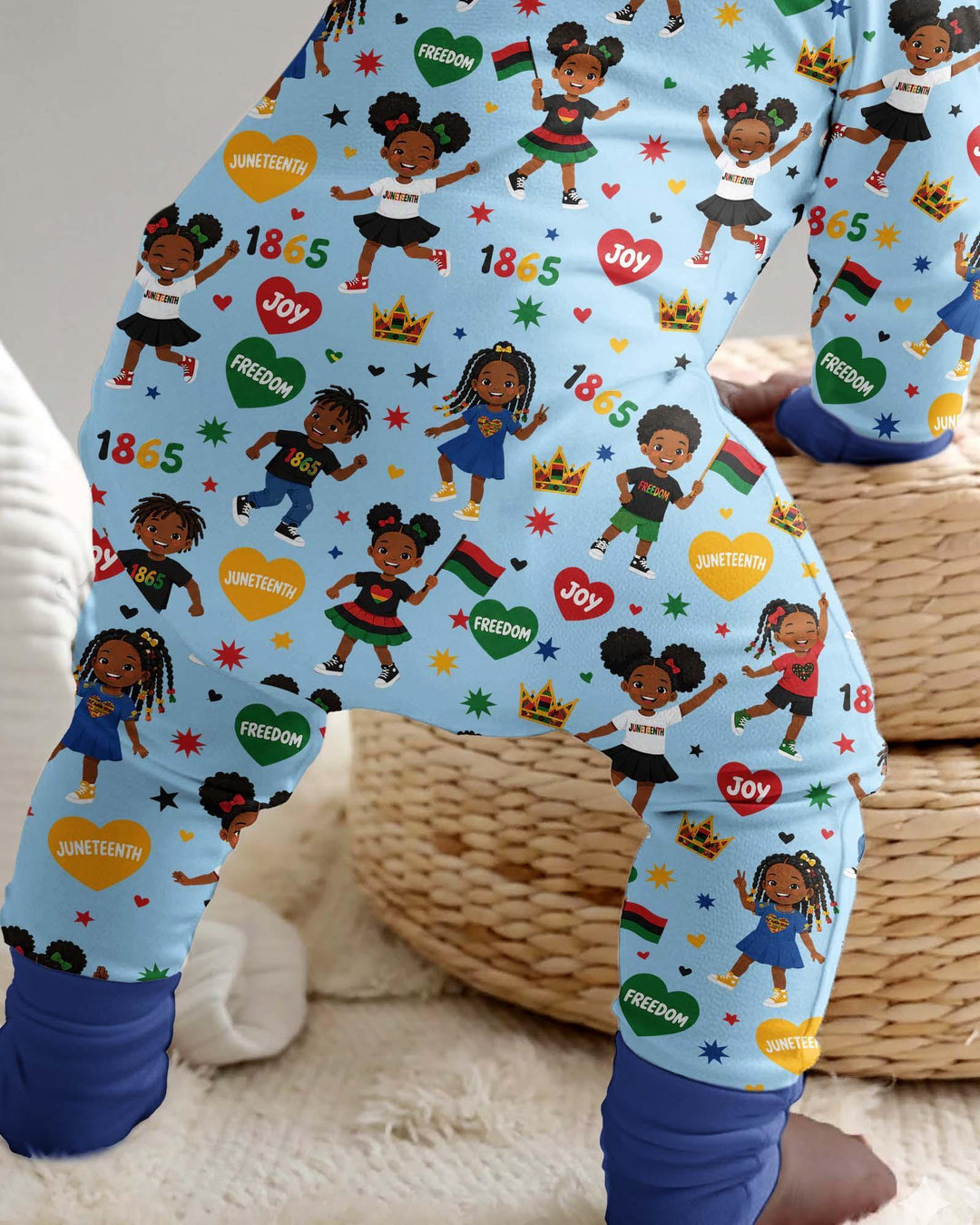 Celebrate Juneteenth Freedom Bamboo Convertible Zippy