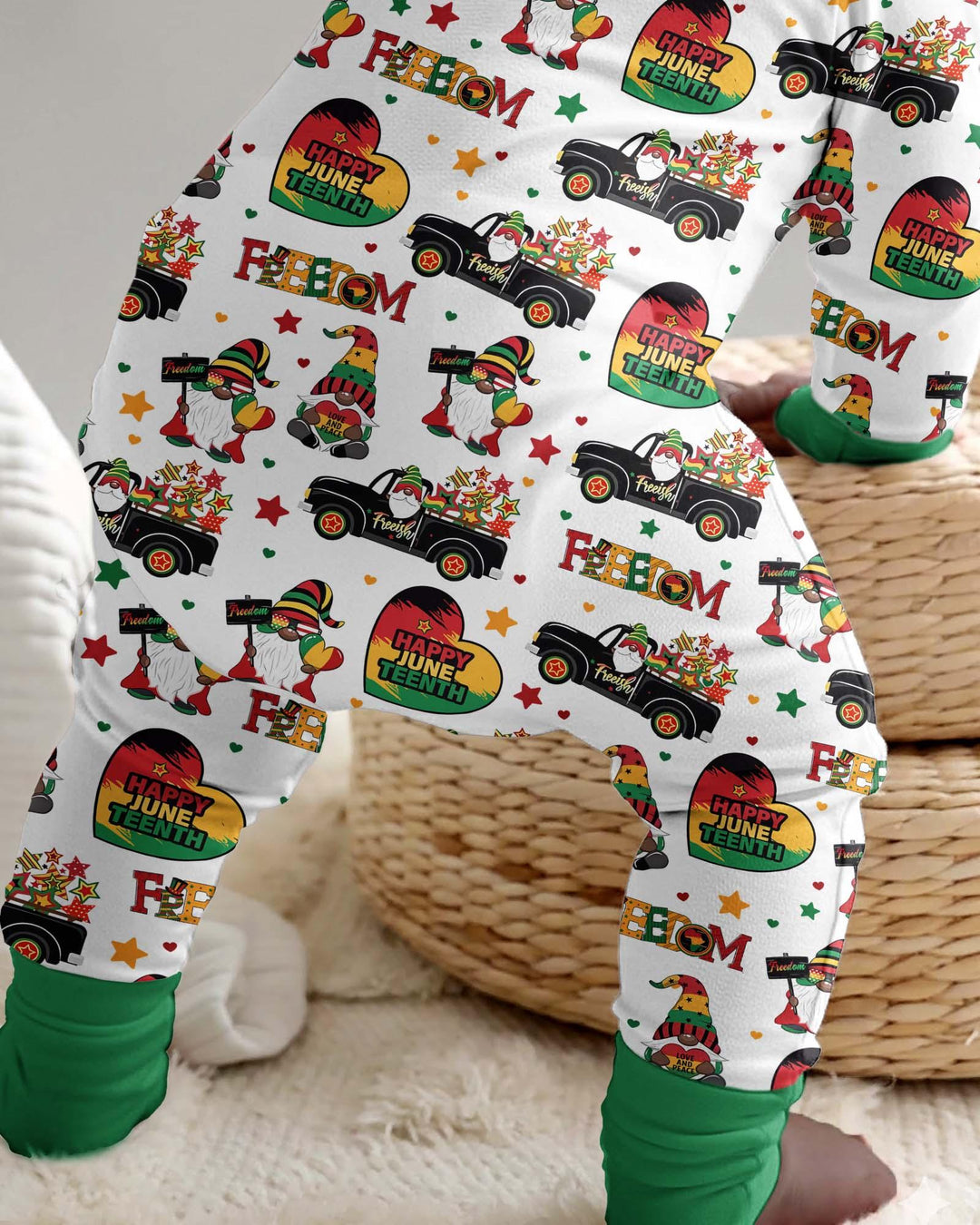 Gnome Happy Juneteenth Bamboo Convertible Zippy