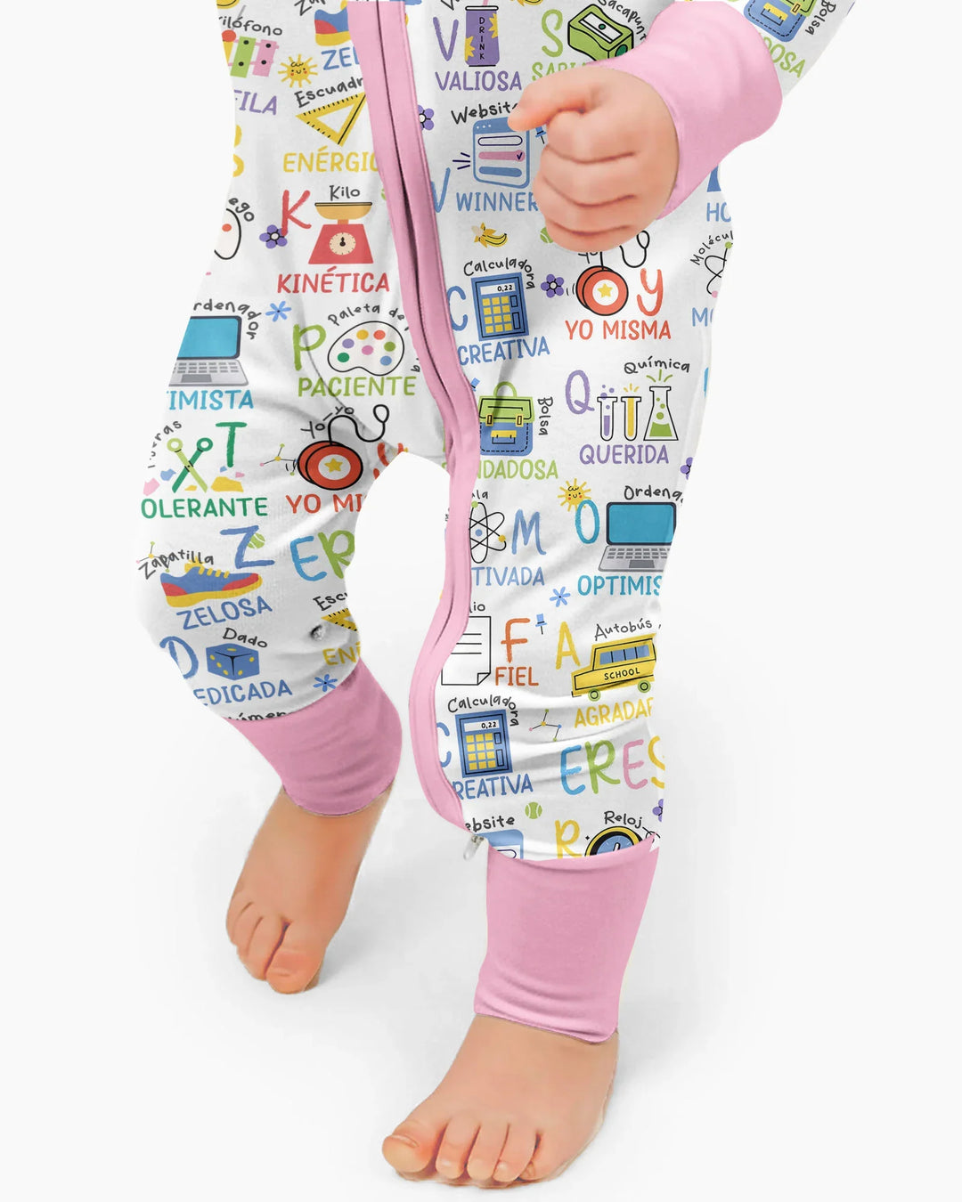 You Are Spanish Alphabet Version Bamboo Convertible Zippy