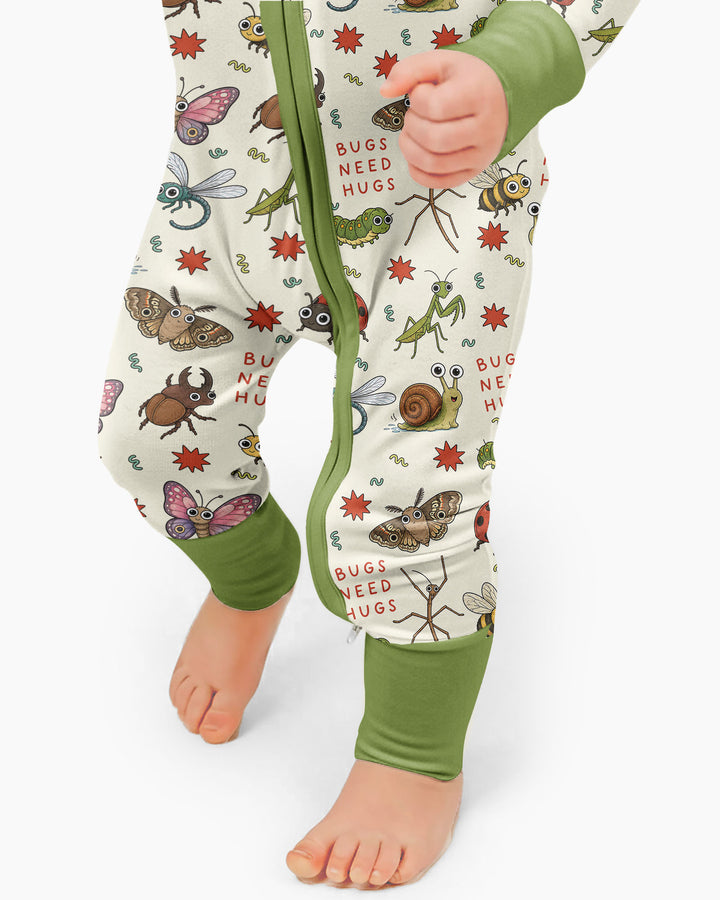 Bugs Need Hug Bamboo Convertible Zippy