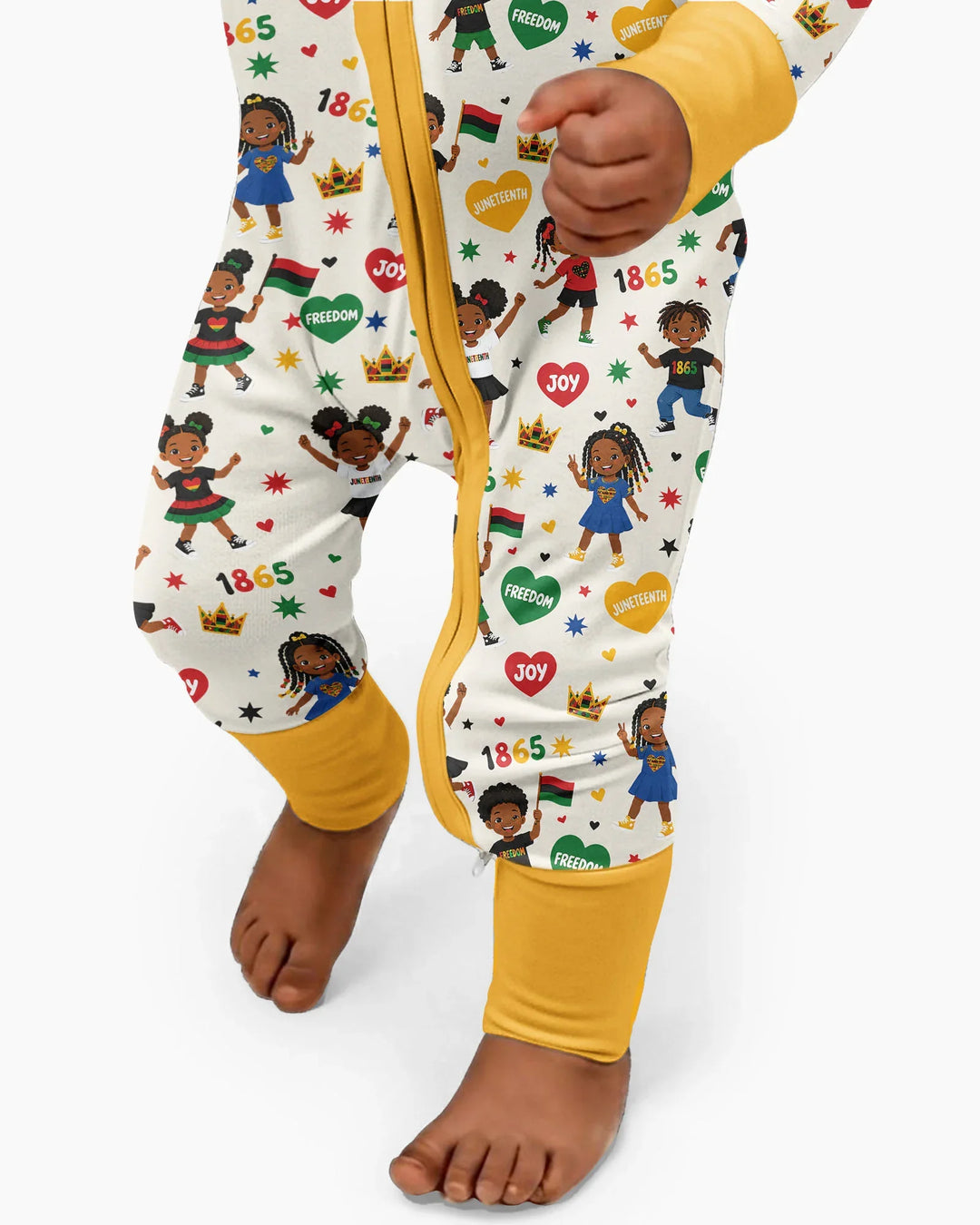 Celebrate Juneteenth Freedom Bamboo Convertible Zippy