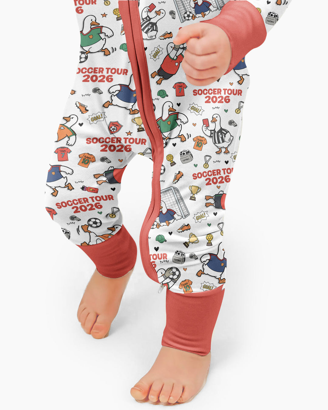 Funny Goose Soccer Tour 2026 Bamboo Convertible Zippy