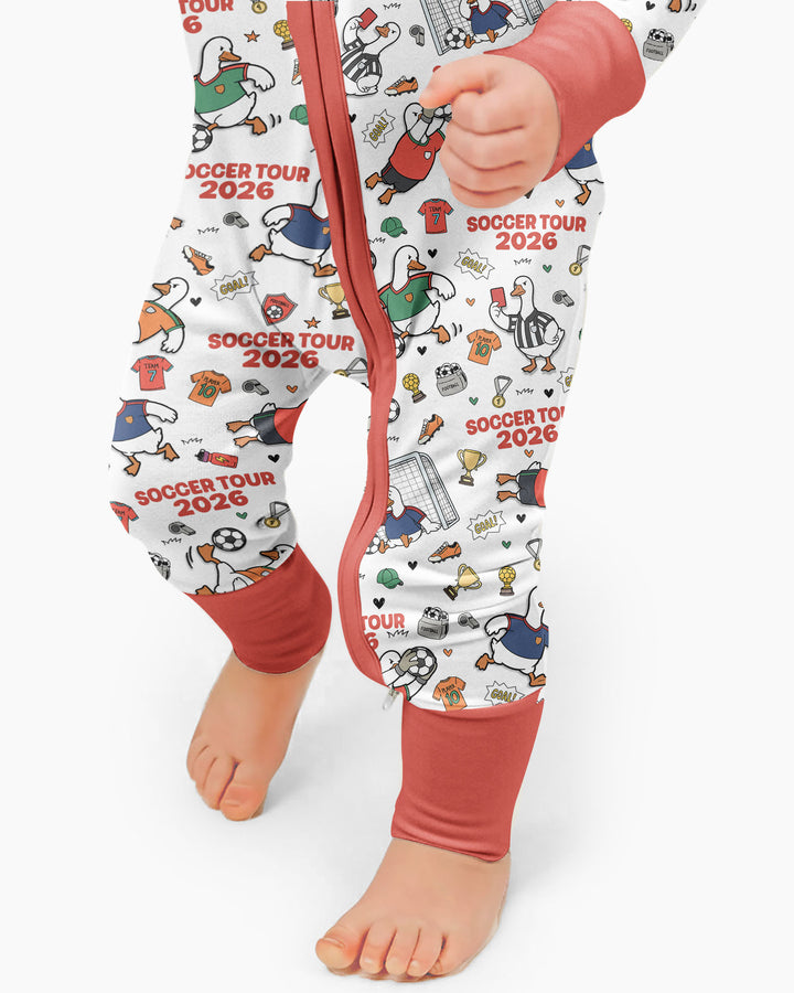 Funny Goose Soccer Tour 2026 Bamboo Convertible Zippy