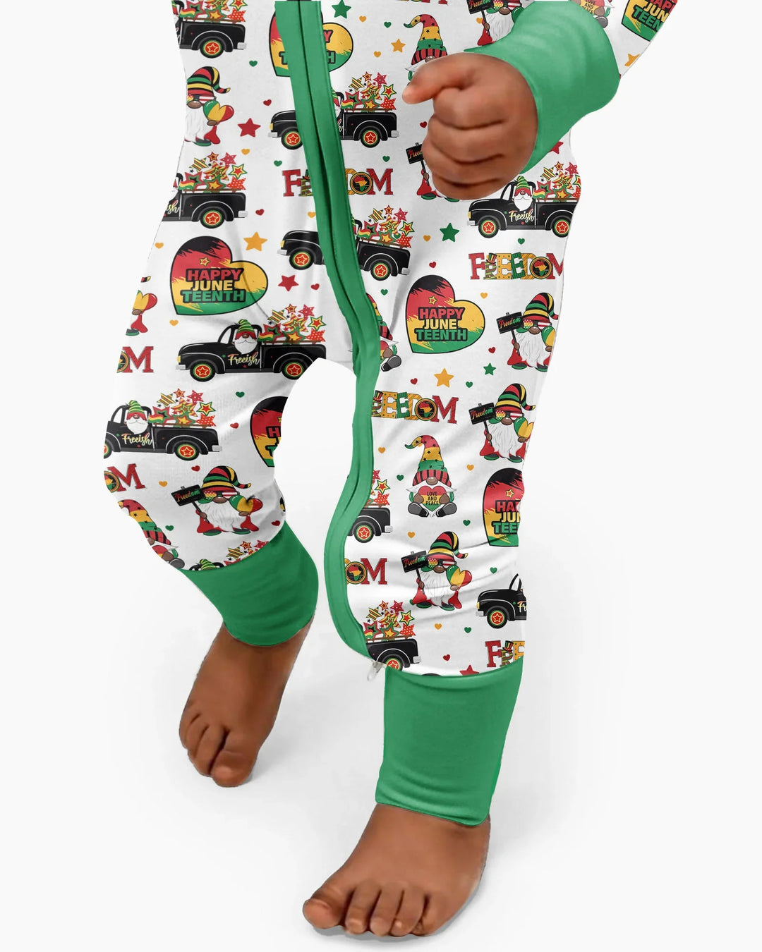 Gnome Happy Juneteenth Bamboo Convertible Zippy