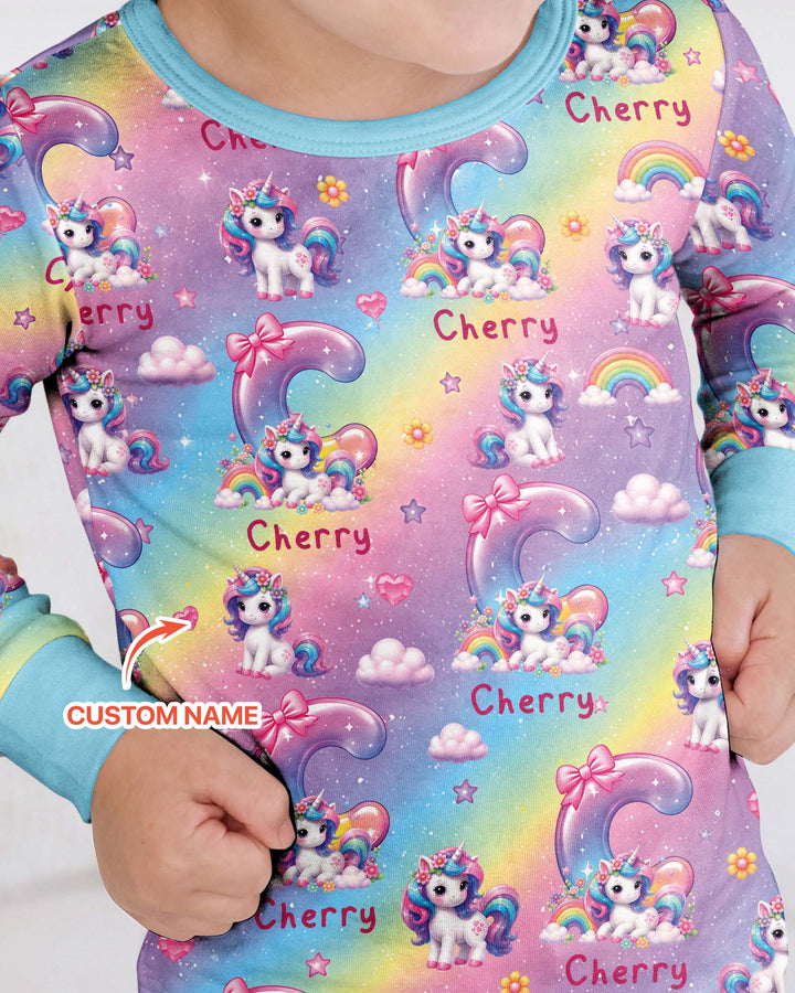 Dinosaur Dreams Bamboo Two Piece Long Sleeve Pajama Set