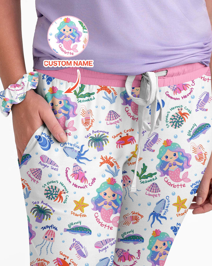 Plantilla Pijama de Bambú Personalizado para Mujer