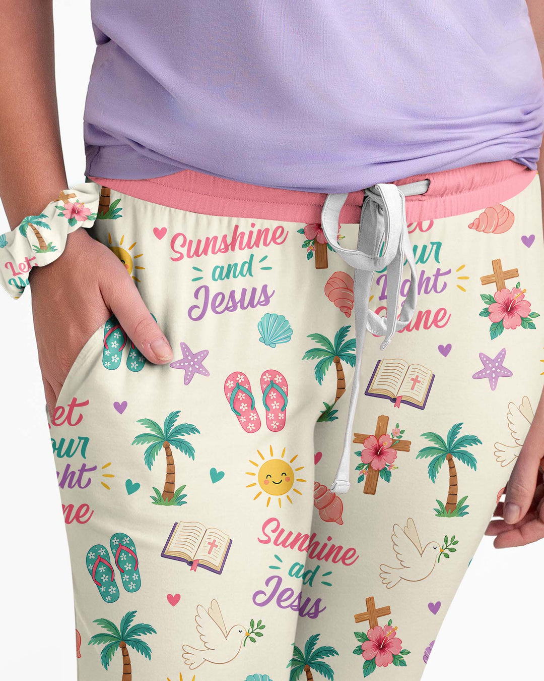 Sunshine and Jesus Summer VBS Bamboo Women Pajama Set