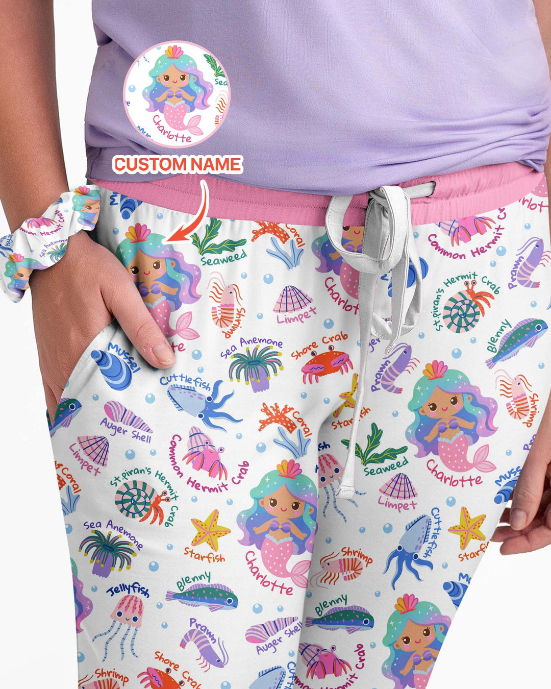 Plantilla Pijama de Bambú Personalizado para Mujer