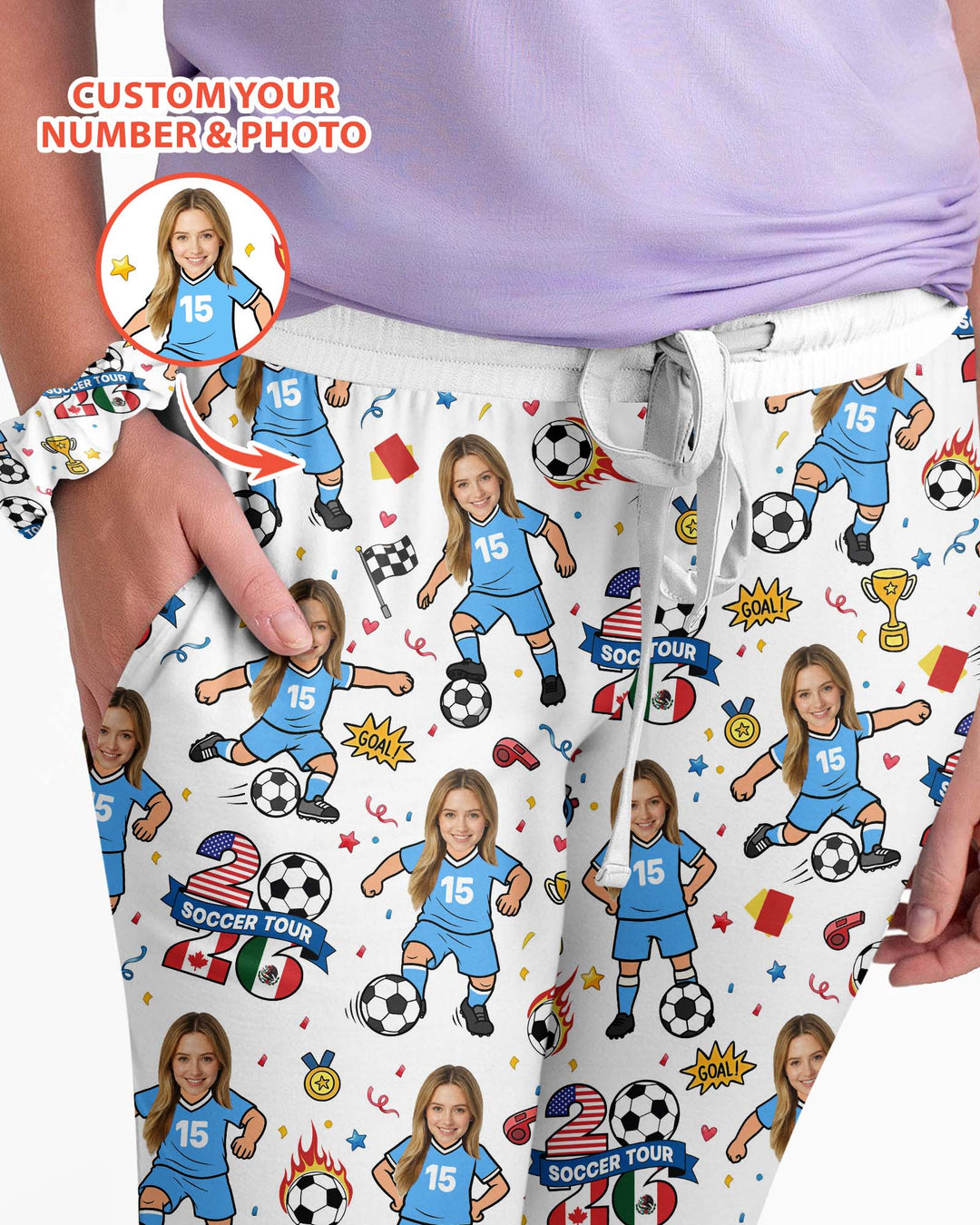 Vorlage Bambus Damen Pyjama Set