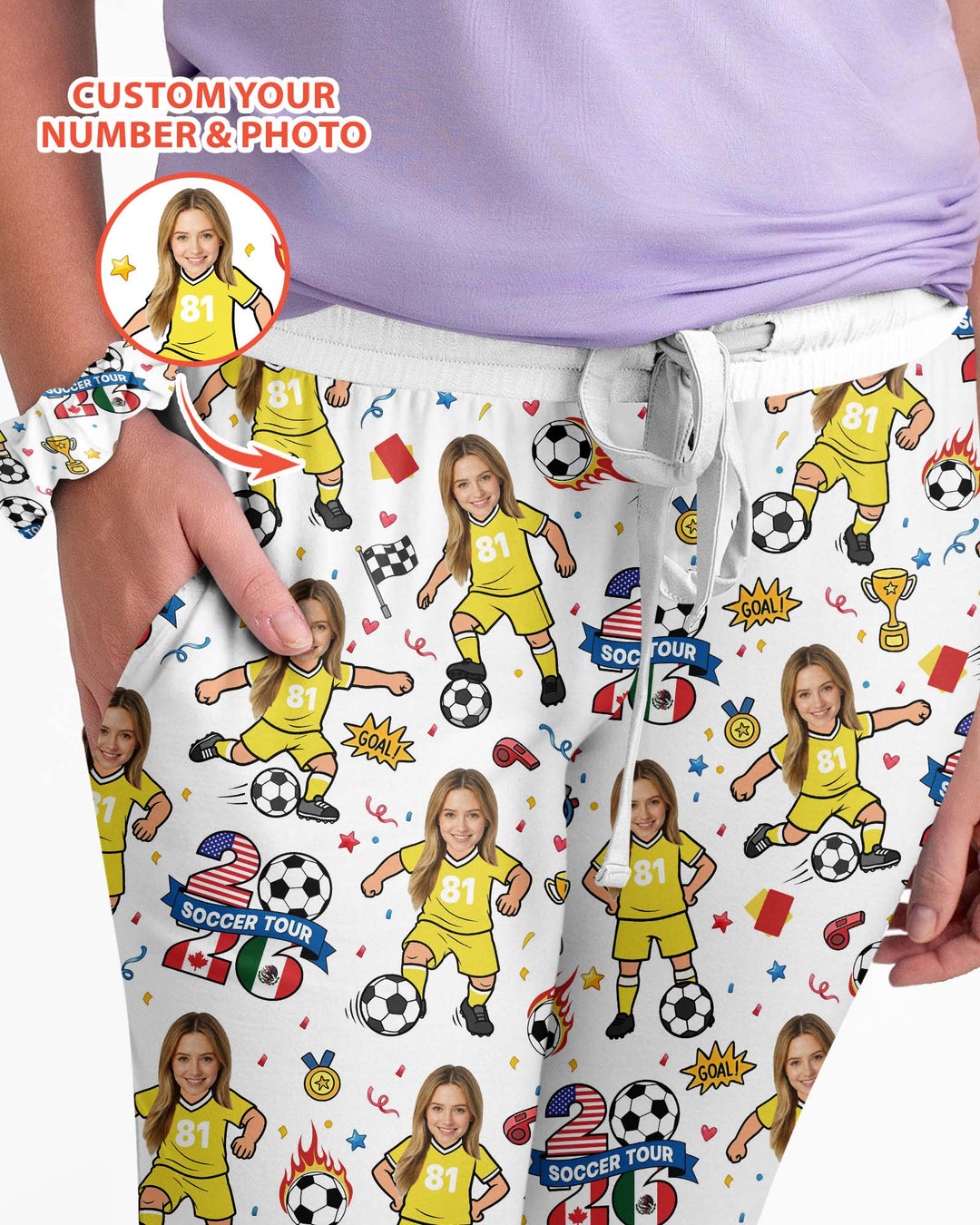 Vorlage Bambus Damen Pyjama Set