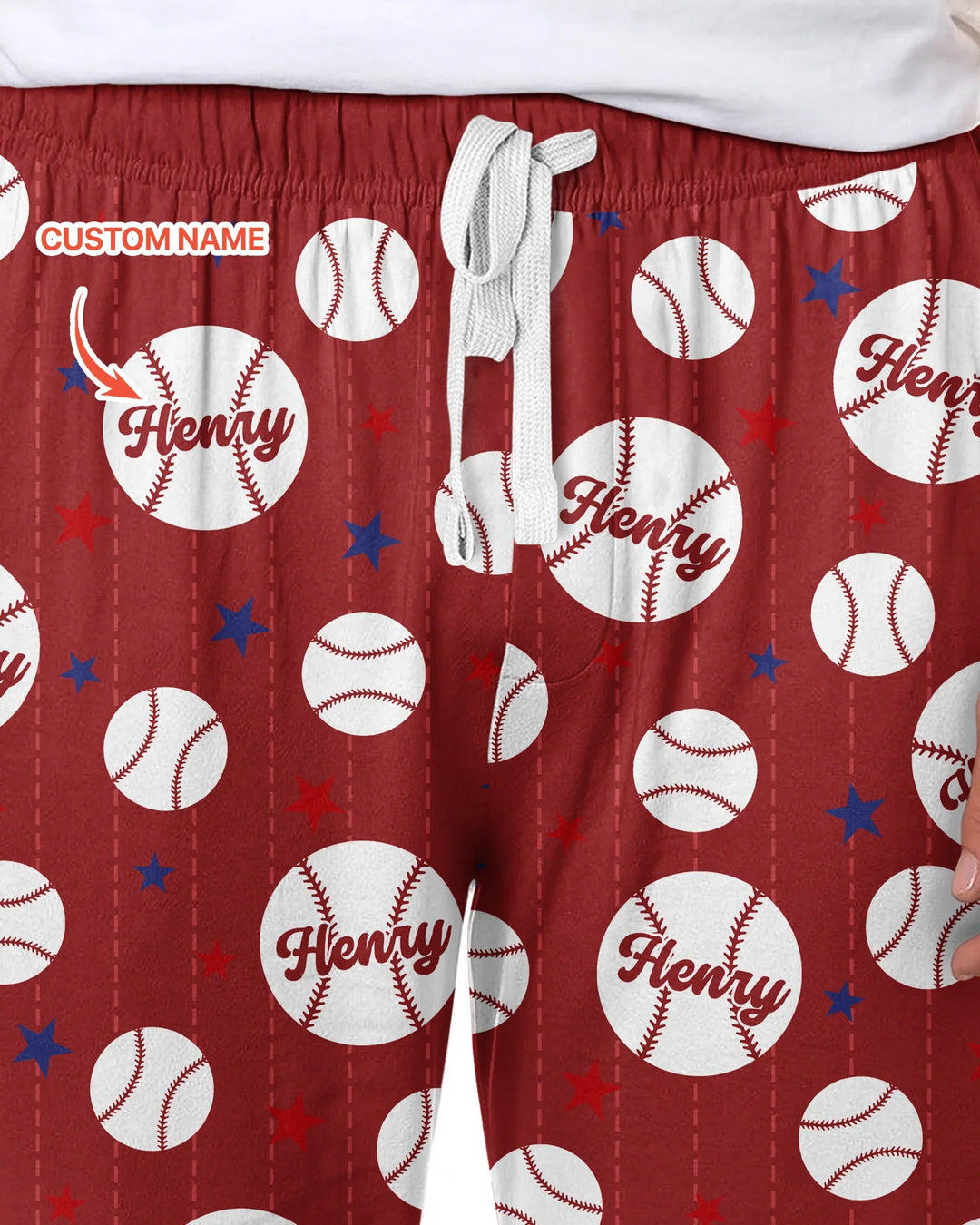 Custom Name Rookie of The Year Matching Bamboo Men's Pajama Set