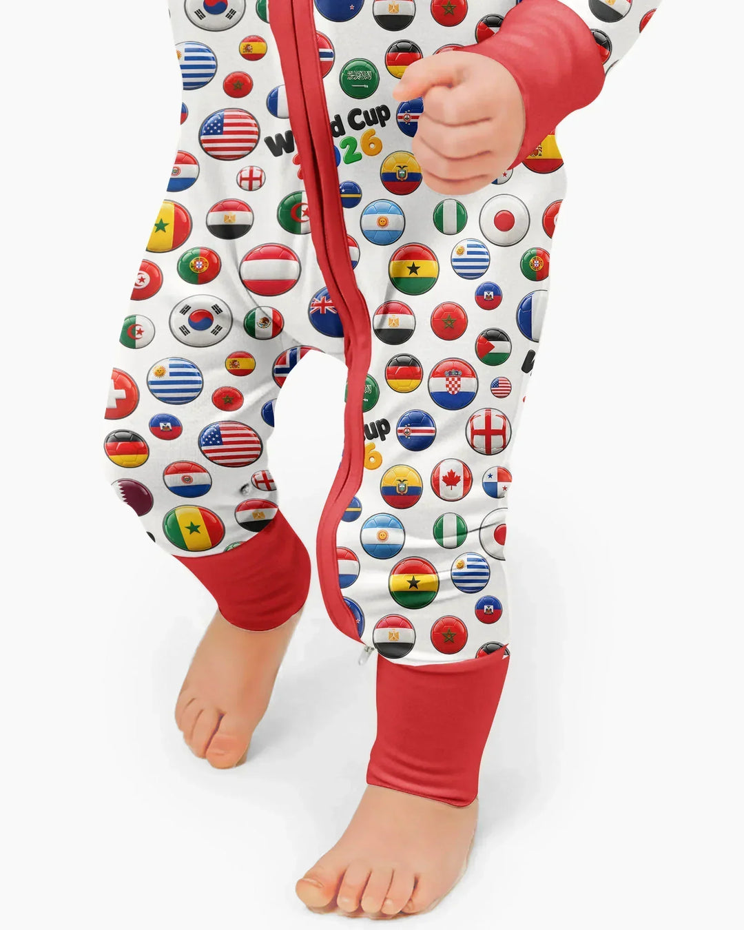 Soccer Cup All Country Balls Bamboo Convertible Zippy
