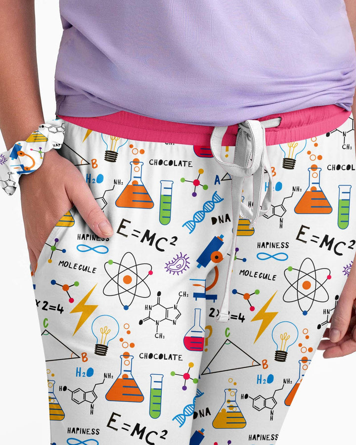 Science Explorer Family Matching Bamboo Women Pajama Set
