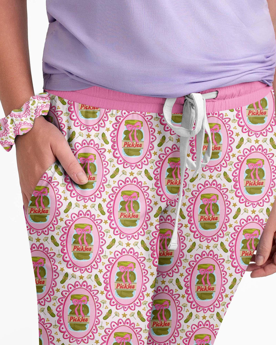 Pickle Coquette Bamboo Women Pajama Set