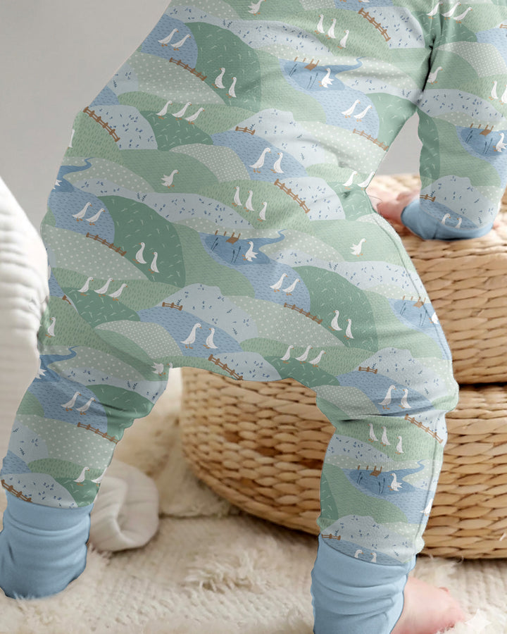 Gerippte Babykleidung mit individuellem Foto - Weich &amp; Skizzenhaft