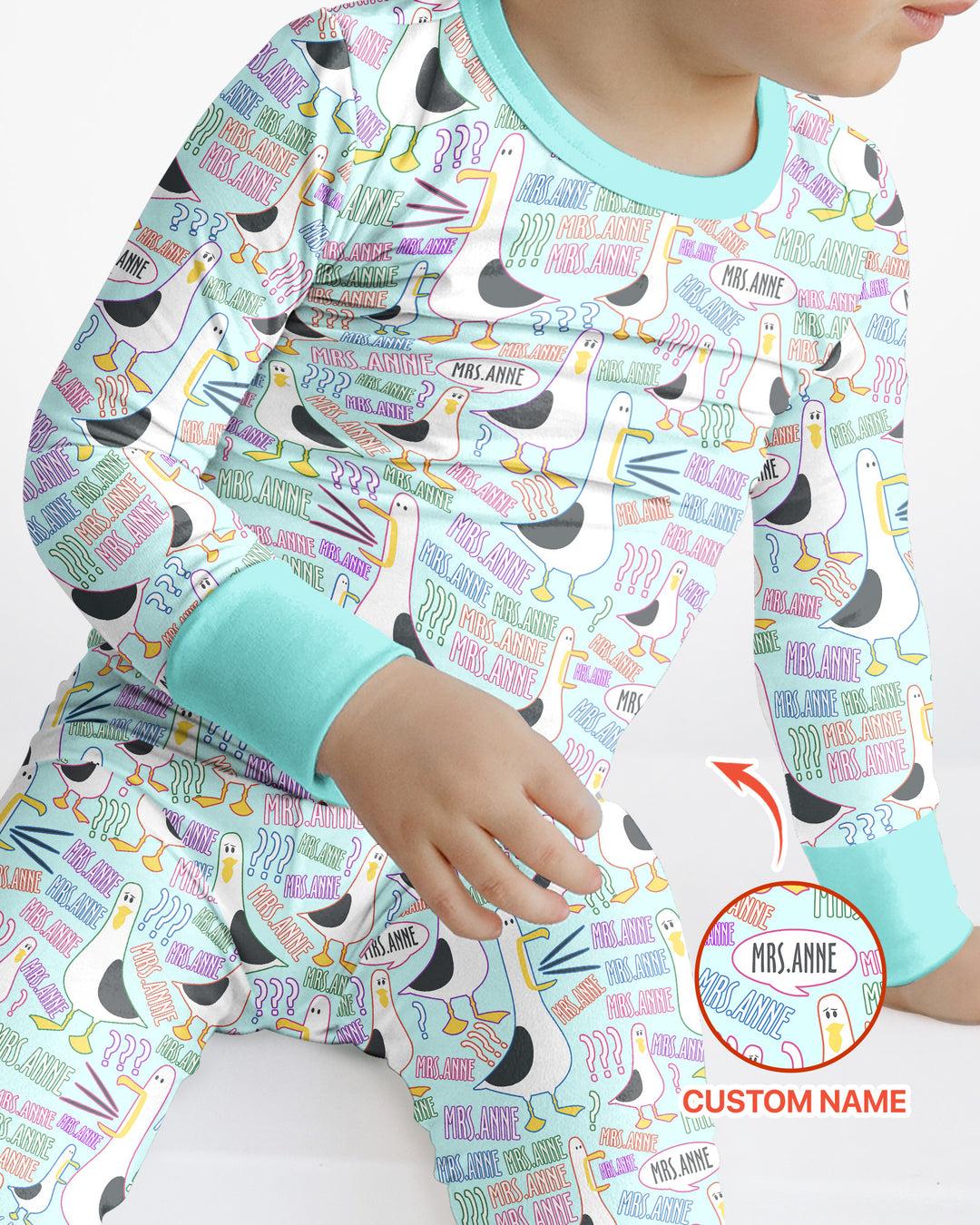 Conjunto de pijama de dos piezas de bambú con mangas largas, plantilla PERSONALIZADA