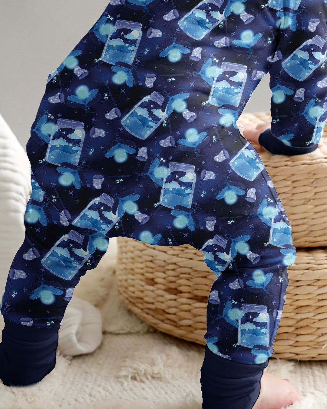 Starry Firefly Magic Family Matching Bamboo Convertible Zippy