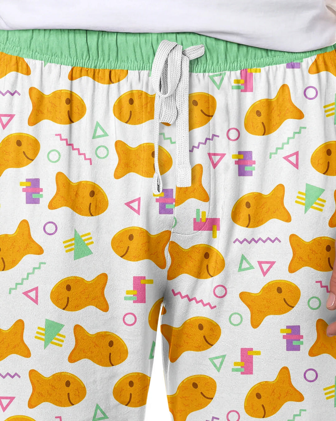 Cheesy Fishies Family Matching Bamboo Men's Pajama Set