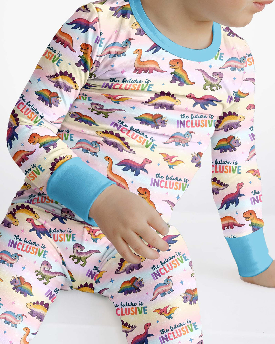The Future is Inclusive Bamboo Two Piece Long Sleeve Pajama Set
