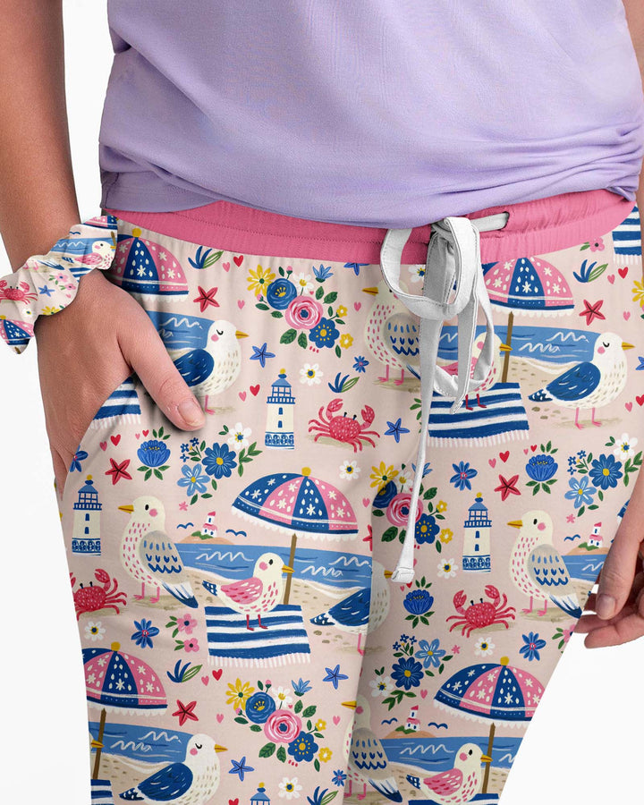 A Day At The Shore Bamboo Women Pajama Set