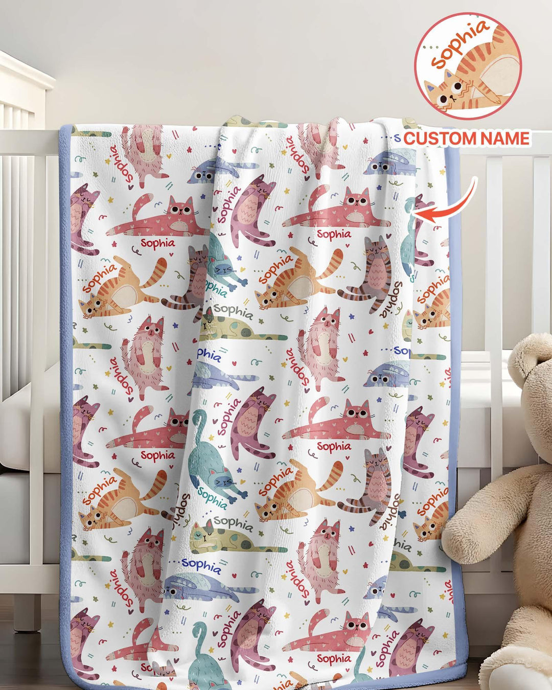 Cat Nap Crew Bamboo Blanket