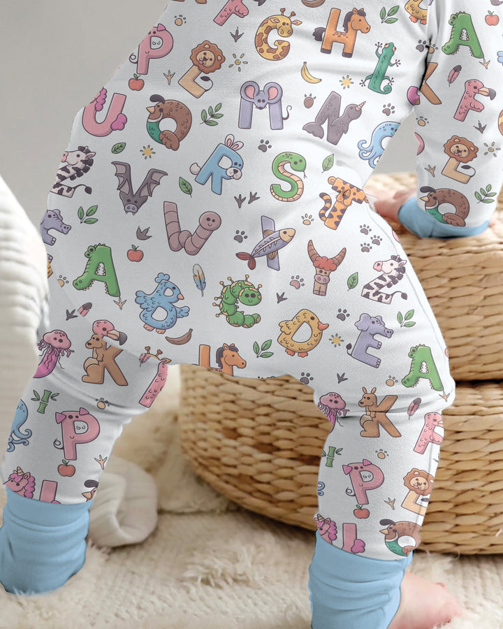 Animals Alphabet Bamboo Convertible Zippy