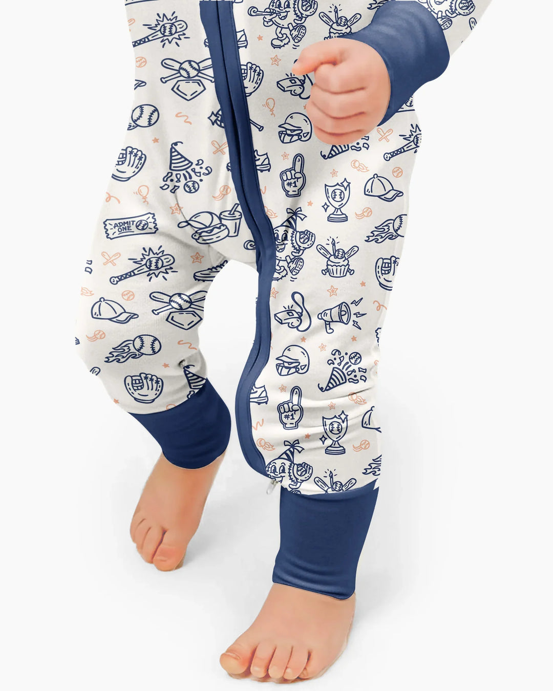 Gerippte Babykleidung mit individuellem Foto - Weich &amp; Skizzenhaft