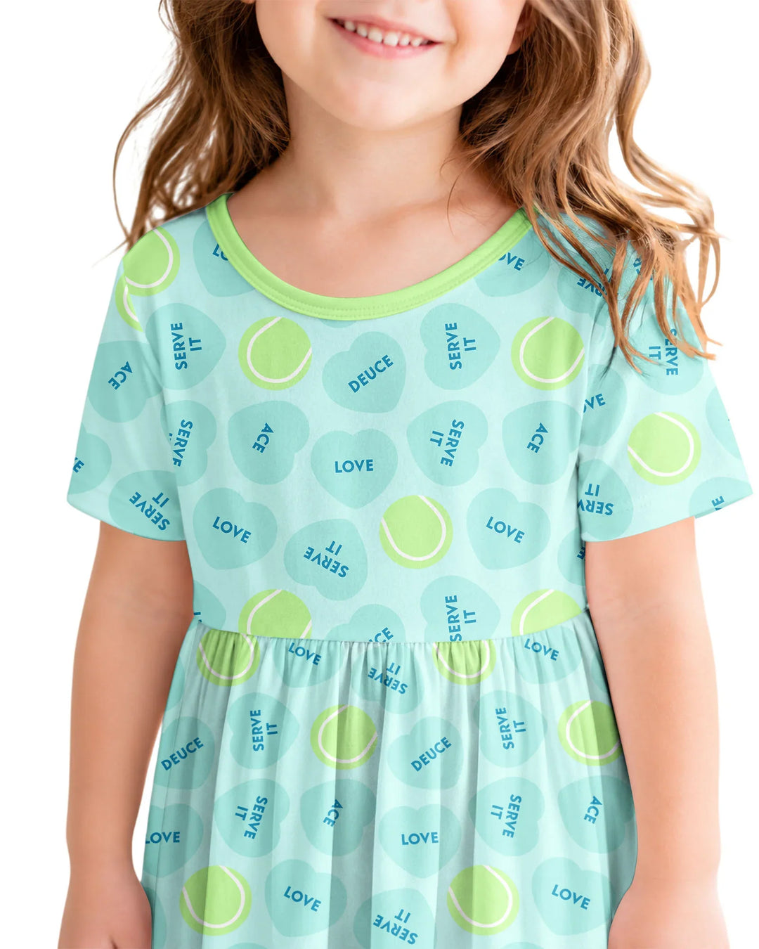 Tennis with Love Bamboo Twirl Dress