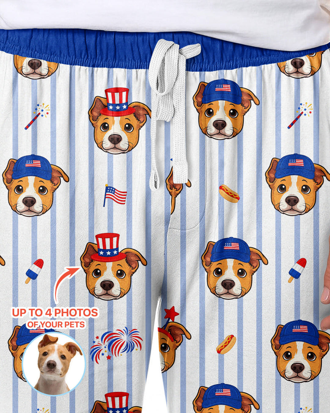 plantilla Conjunto de Pijama de Bambú para Hombre