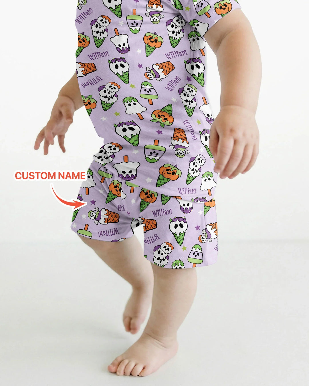Conjunto de Pijama de Dos Piezas de Bambú con Mangas Cortas y Pantalones Cortos