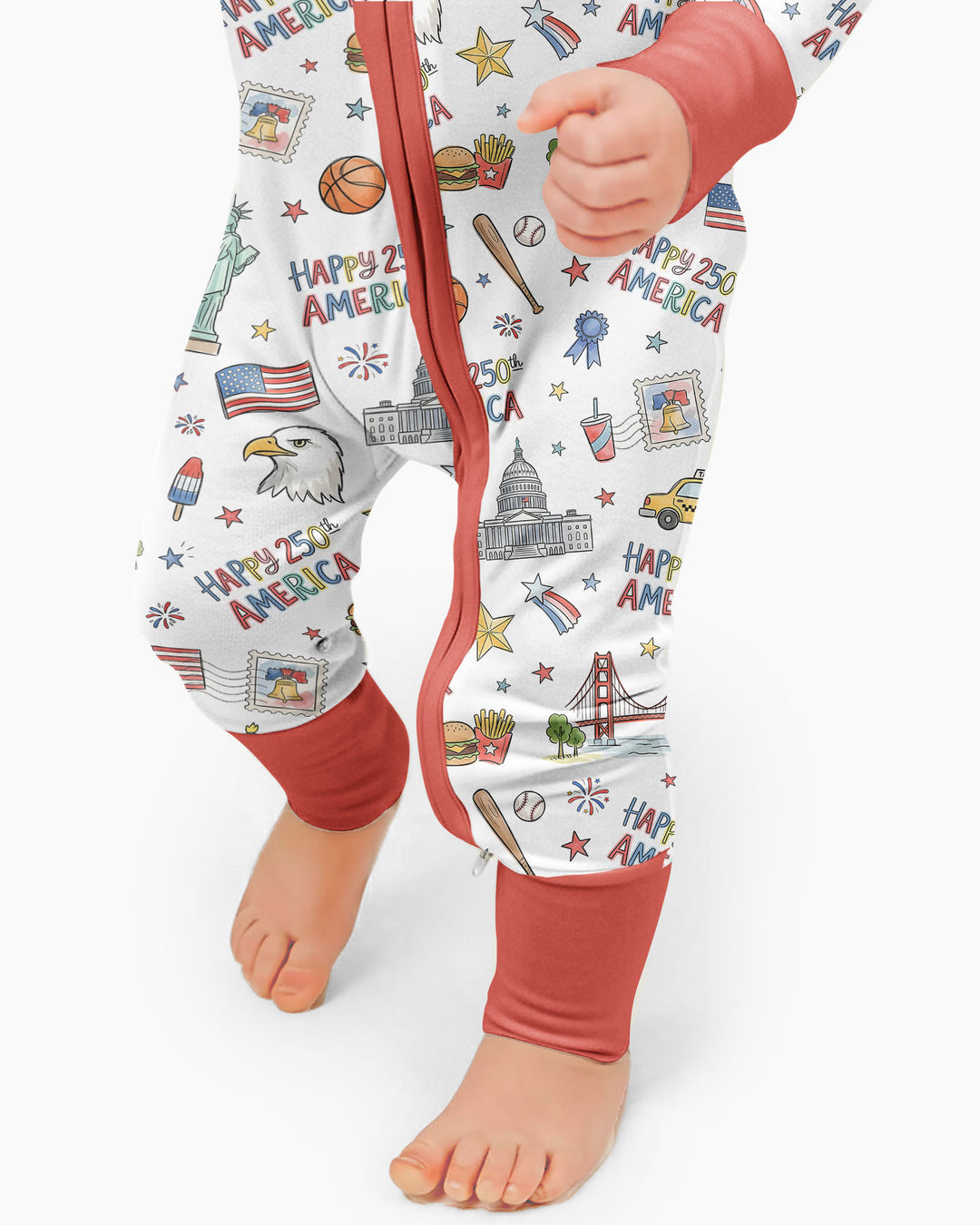 Gerippte Babykleidung mit individuellem Foto - Weich &amp; Skizzenhaft