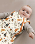 Retro Trick Or Treat Bamboo Sleep Bag