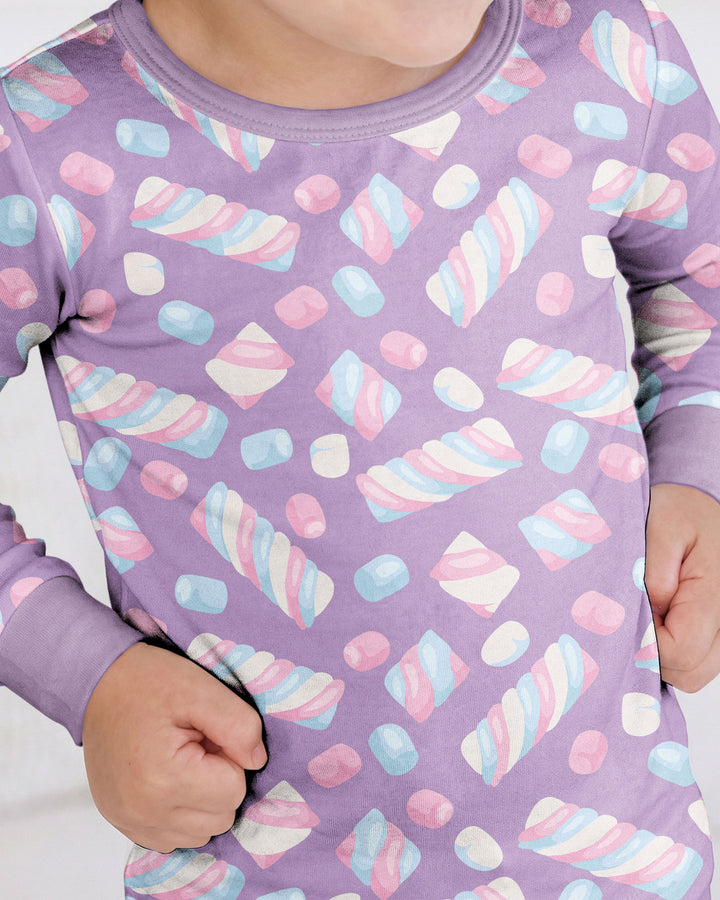 Mallow Mania Bamboo Two Piece Long Sleeve Pajama Set