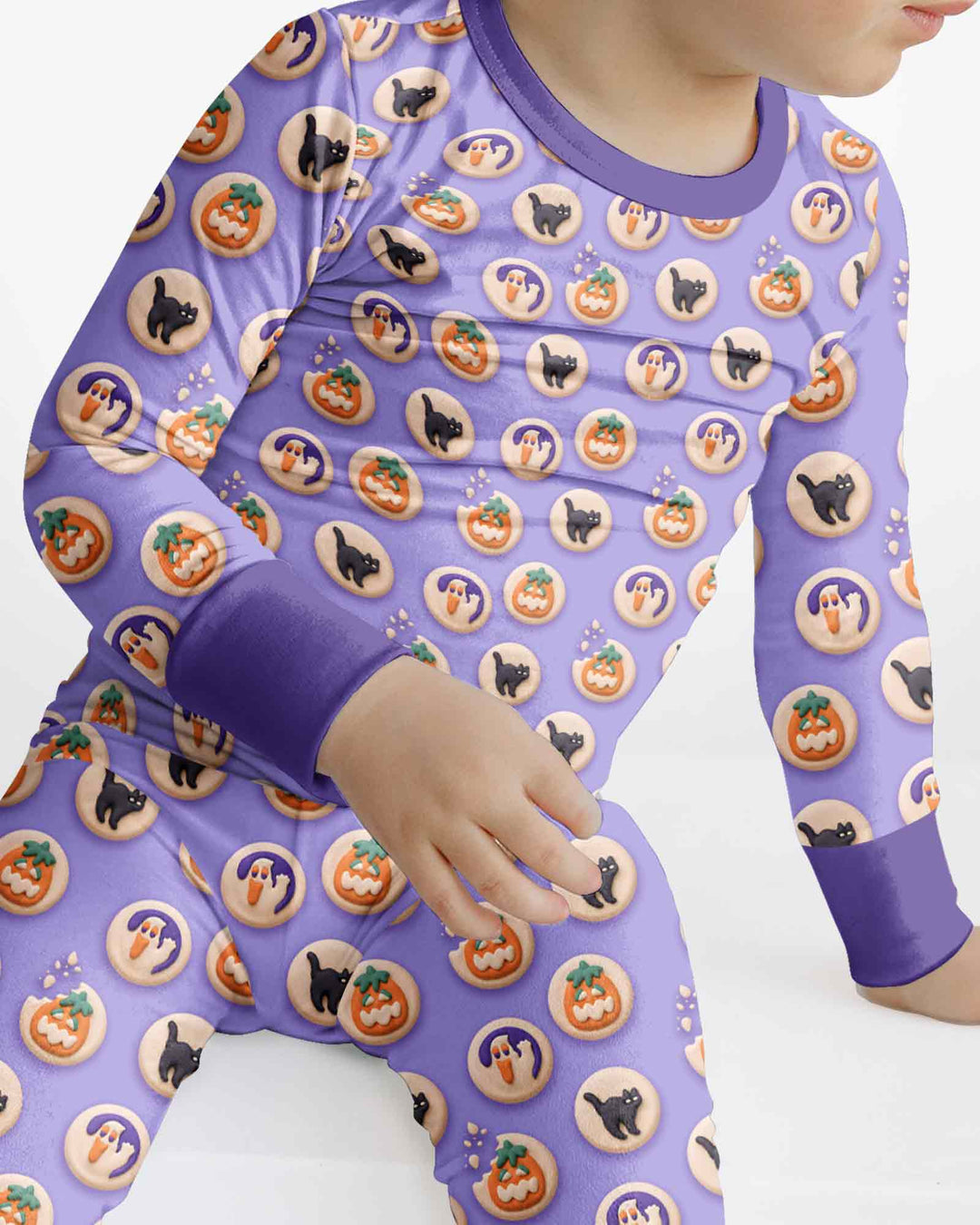 Spooky Sugar Cookie Bamboo Two Piece Long Sleeve Pajama Set