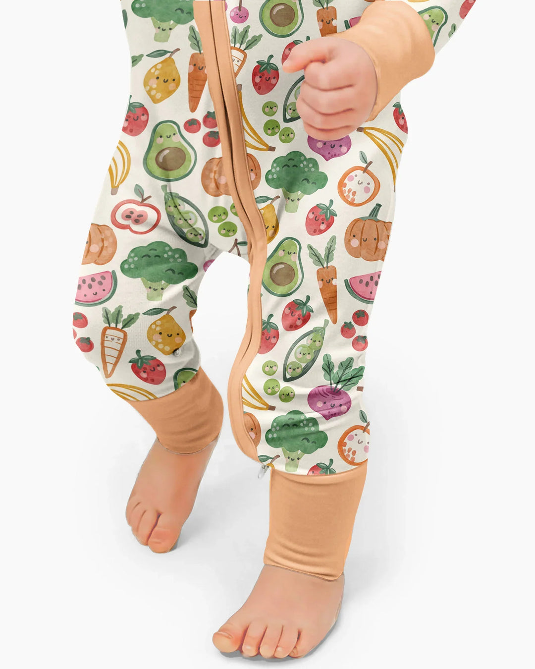 Gerippte Babykleidung mit individuellem Foto - Weich &amp; Skizzenhaft