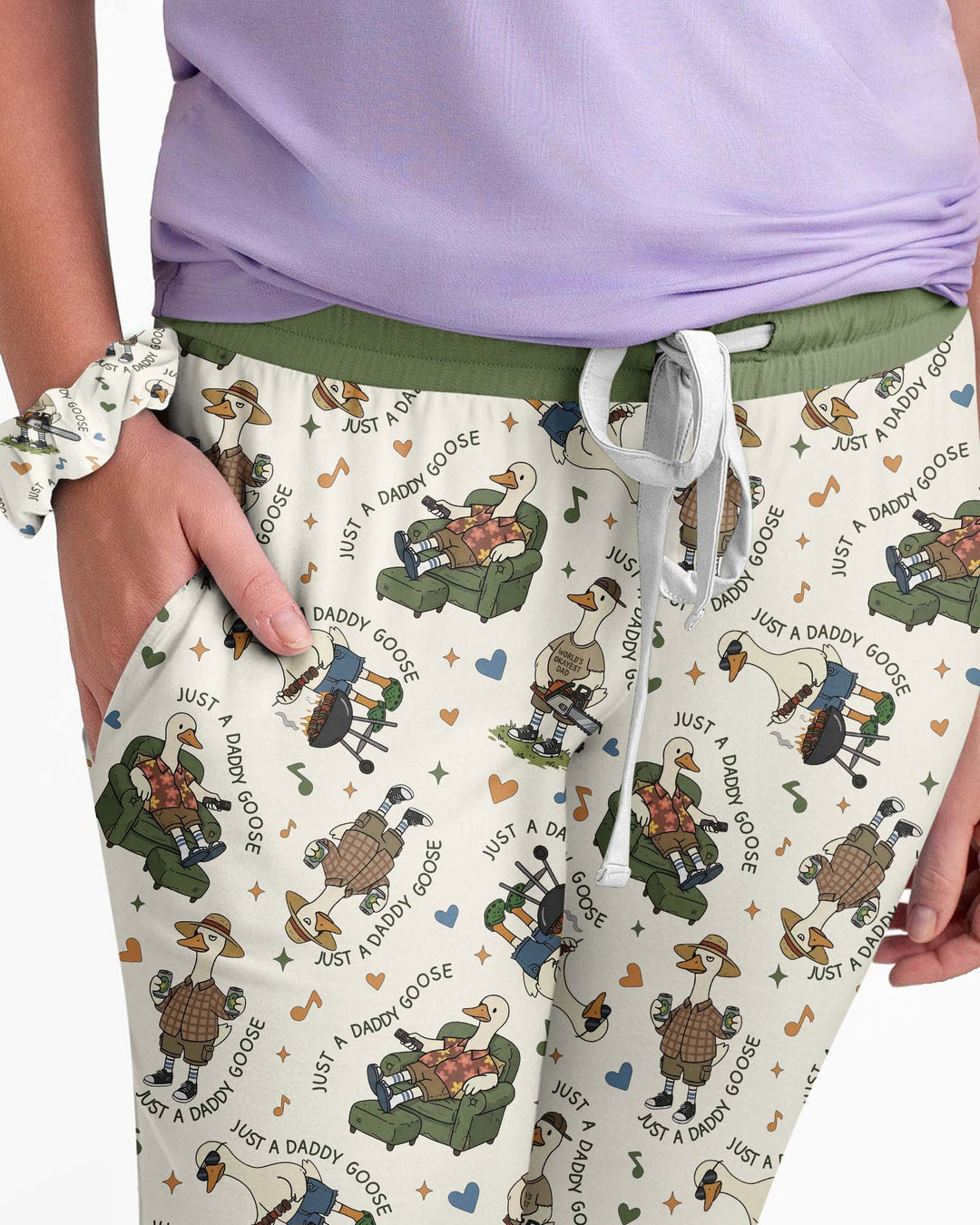 Just A Daddy Goose Family Matching Bamboo Women Pajama Set