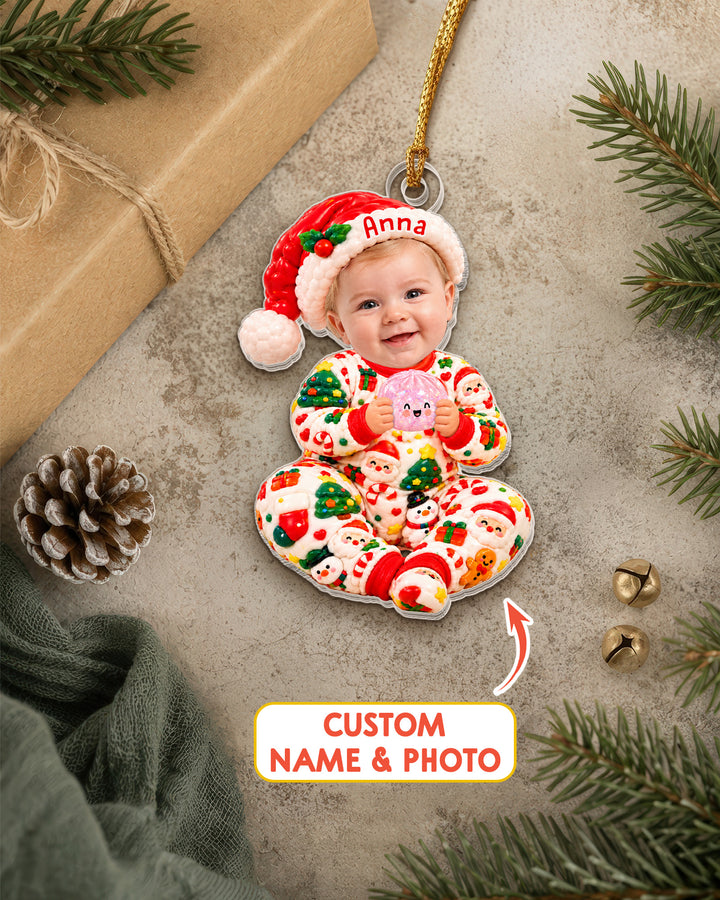 Squishy Christmas Joy Acrylic Ornament