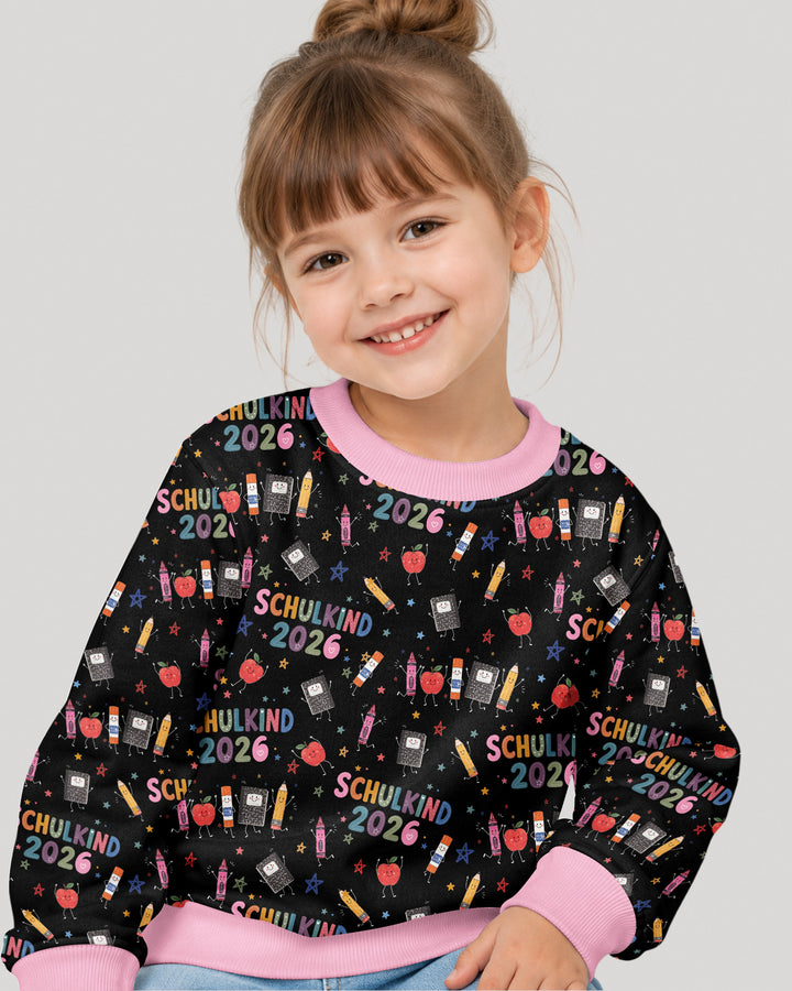 Sudadera de cuello redondo de bambú con el alfabeto hebreo