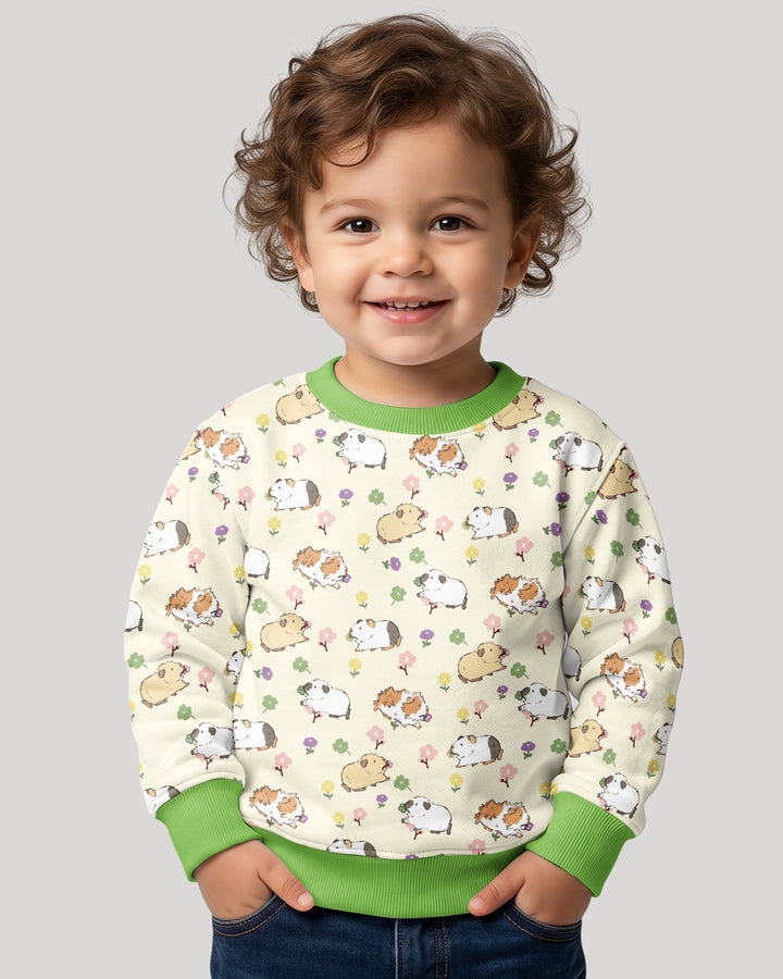 Guinea Pig Garden Bamboo Crewneck Sweatshirt