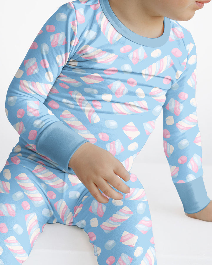 Mallow Mania Bamboo Two Piece Long Sleeve Pajama Set