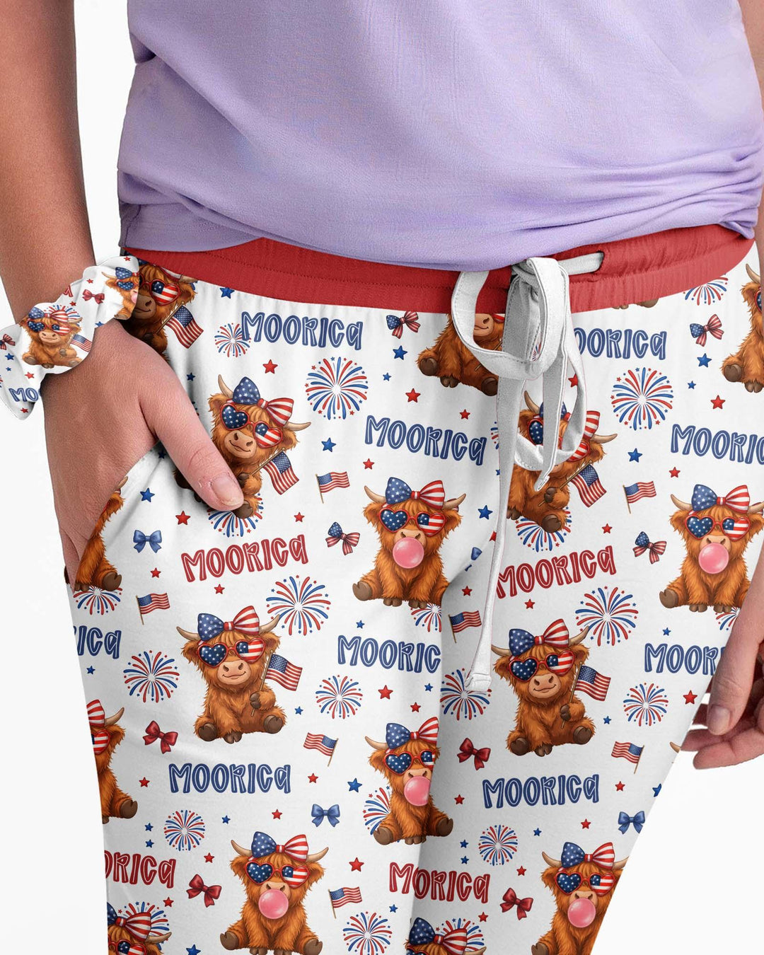 Plantilla de conjunto de pijama de mujer de bambú