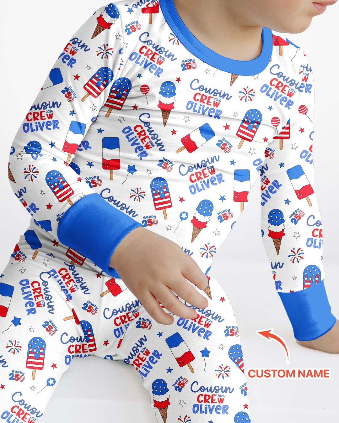 Conjunto de pijama de dos piezas de bambú con mangas largas, plantilla PERSONALIZADA