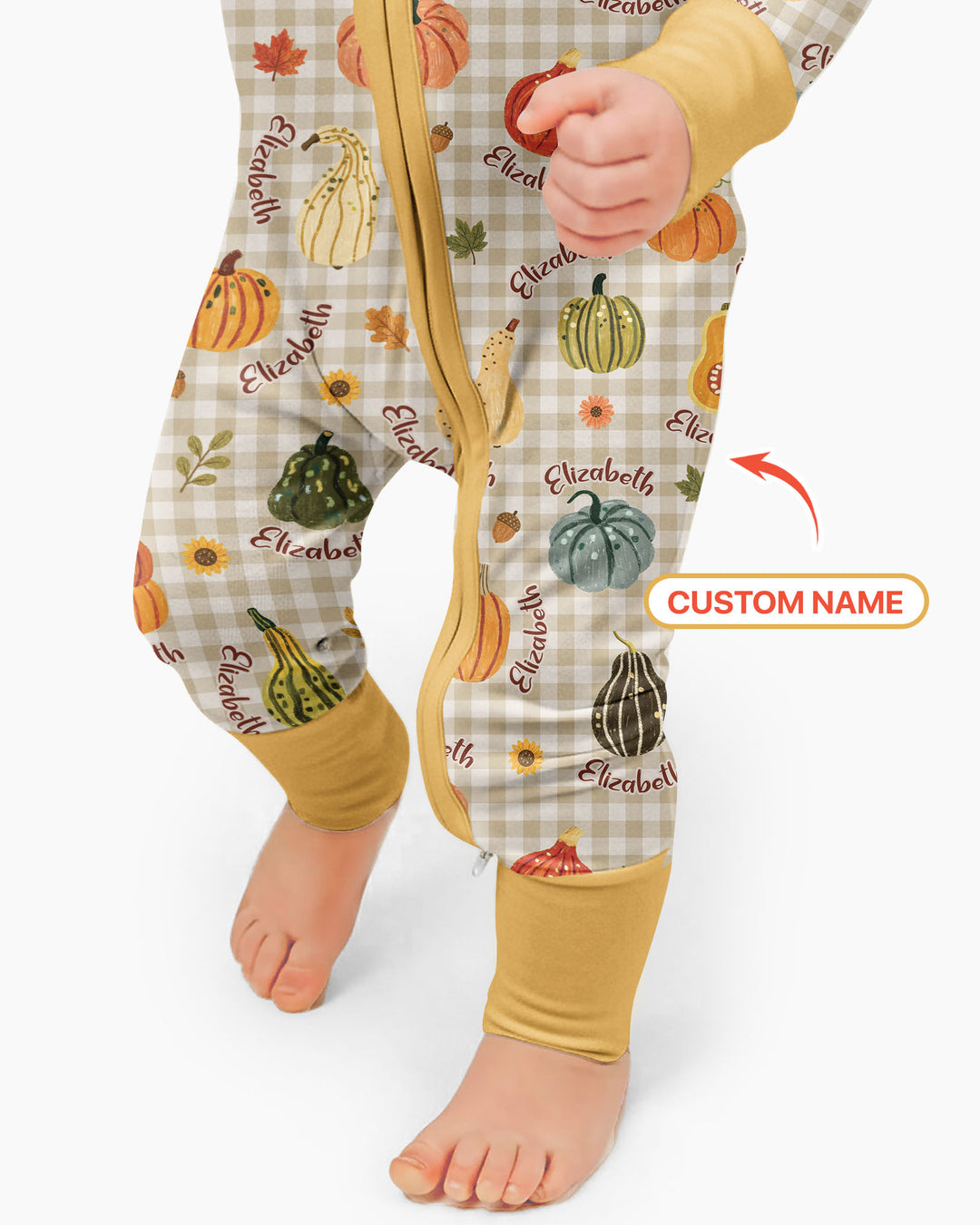 Gerippte Babykleidung mit individuellem Foto - Weich &amp; Skizzenhaft